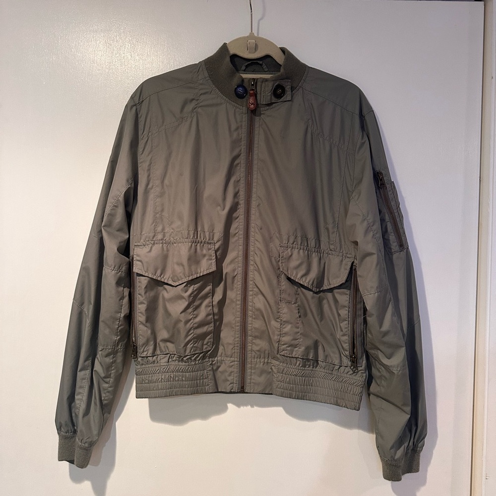 Men's Olive Bomber Jacket